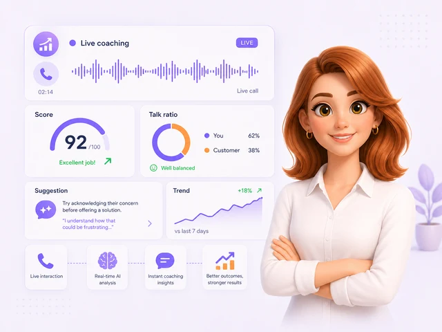 Interaction Coaching - AI analysis and real-time performance feedback