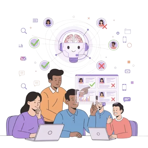 AI Recruiting - candidate screening and interview scheduling