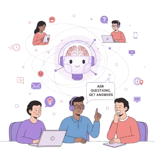 AI Training - conversational learning with performance tracking